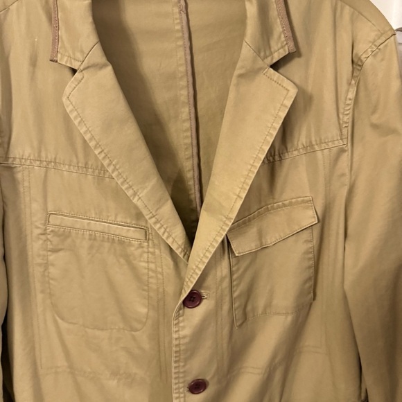 American Rag Cie Jacket Womens M Tan/khaki Blazer Sz L NWOT - Picture 3 of 15